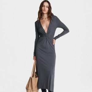 Rag & Bone Jules Jersey Midi Dress